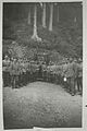 Soldats juifs allemands, dont le médecin militaire Max Scherk, réunis pour un office de Kippour en plein air dans une forêt, lors de la Première Guerre mondiale