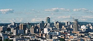 Skyline o Harare, Caipital o Zimbabwe