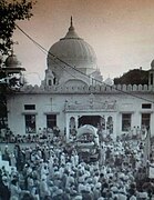 Photograph taken of Gurdwara Paonta Sahib located in the territory of the former Sirmur State, ca.1962.jpg