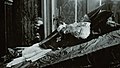 Il corpo del Papa esposto sul catafalco il 21-22 agosto 1914