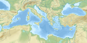 Mar de Libia ubicada en Mar Mediterráneo