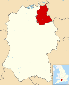 Kaart van Swindon