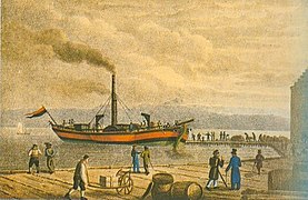 Wilhelm (1824) – Die ersten Raddampfer auf dem Bodensee waren Glattdecker