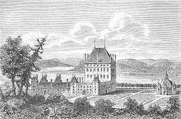Bråborgs slott, Ur Erik Dahlbergs Suecia Antiqua et Hodierna