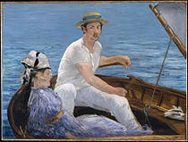 Édouard Manet, En bateau, 1874, Metropolitan Museum of Art