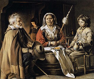 Frères Le Nain Brothers, Intérieur paysan, 1642, National Gallery of Art