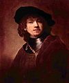 Rembrandt van Rijn: Genç Adamken Kendi Portresi