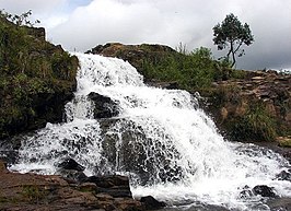 Waterval in de gemeente Rio Acima