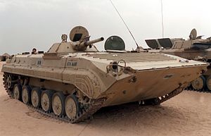 Iraki BMP-1-es gyalogsági harcjármű