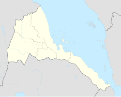 Debarwa ubicada en Eritrea