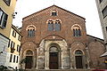 Façade de la basilique San Simpliciano (Basilica Virginum, 374-397)