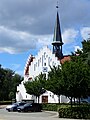 Åbyhøj Kirke vest for den gamle bykerne