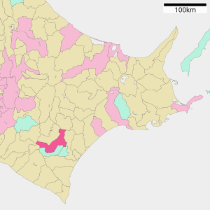 Lage Obihiros in der Präfektur