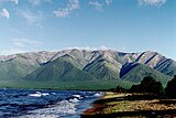 バイカル湖にあるスヴィヤトイ・ノース半島