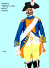 régiment Mestre de Camp Général cavalerie de 1786 à 1791