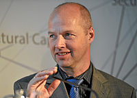 Себастьян Трун на Всемирном экономическом форуме (2013)