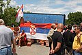 Barricate dei serbi a Zvečan, Nord Kosovo, 2011