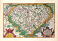 Mapa Čech (1590)