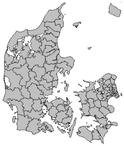 Frederiksberg – Localizzazione
