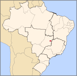 Vị trí trong Brasil