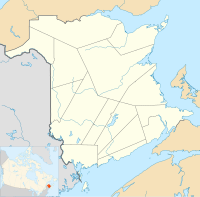 Sussex Corner is located in New Brunswick