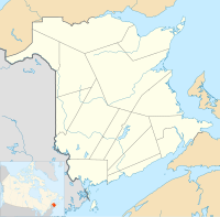 Grande-Digue is located in New Brunswick