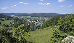 Pohled na Klingenthal