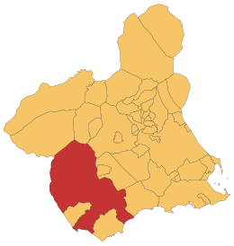 Lorca - Localizazion