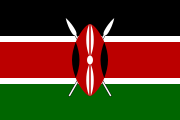 Flagge Kenias