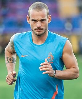 Sneijder bij Oranje, juni 2012.