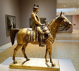 Reiterstatue von Napoléon, (um 1870), Madison, Chazen Museum of Art.