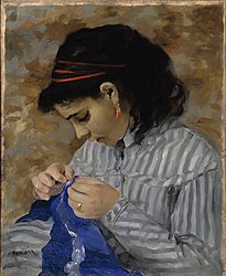 Lise đang may, 1866, Bảo tàng Nghệ thuật Dallas