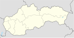 Zboj is located in Slovakia