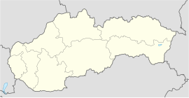Птрукша на карти Словачке