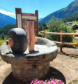 Le moulin dans le hameau du même nom.