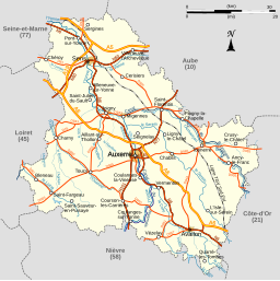 Situo de Saint-Fargeau en Yonne