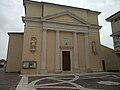 Facciata dell'Arcipretale dedicata a San Bartolomeo Apostolo