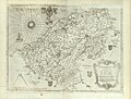 Van Deventer et Mercator, Carte des Flandres, 1555.