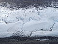 Ledovcový splaz pod Gornergratem