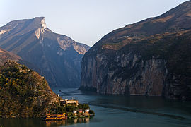 Garganta de Qutang hoy