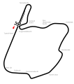 1980–1988: Mit zusätzlicher Bremsschikane