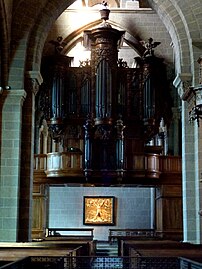 Orgue de tribune à double façade de la cathédrale du Puy.