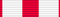 Ordine d'onore e merito della Croce Rossa cubana (Cuba) - nastrino per uniforme ordinaria