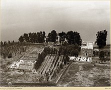 Luftbild des franziskanischen Geländes 1937/38
