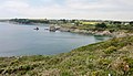 Pointe annexe située entre l'anse de Keric et la grève de Porslous vue depuis la pointe de Keric.