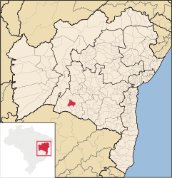 Guanambi – Mappa