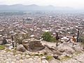 Vue de la ville et du siège de l'Inca