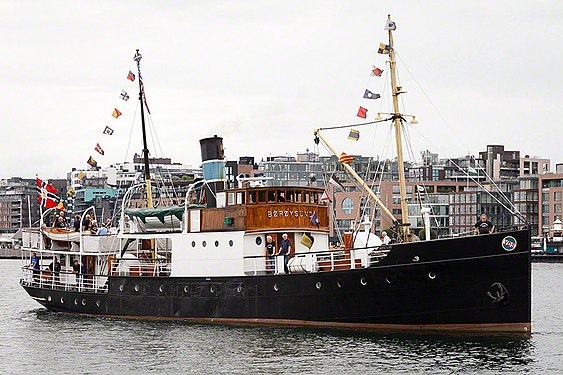 DS «Børøysund» sjøsatt i 1908