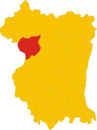 Locatie van Barcis in Pordenone (PN)
