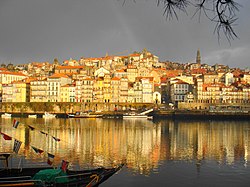 Řeka Douro a Ribeira do Porto